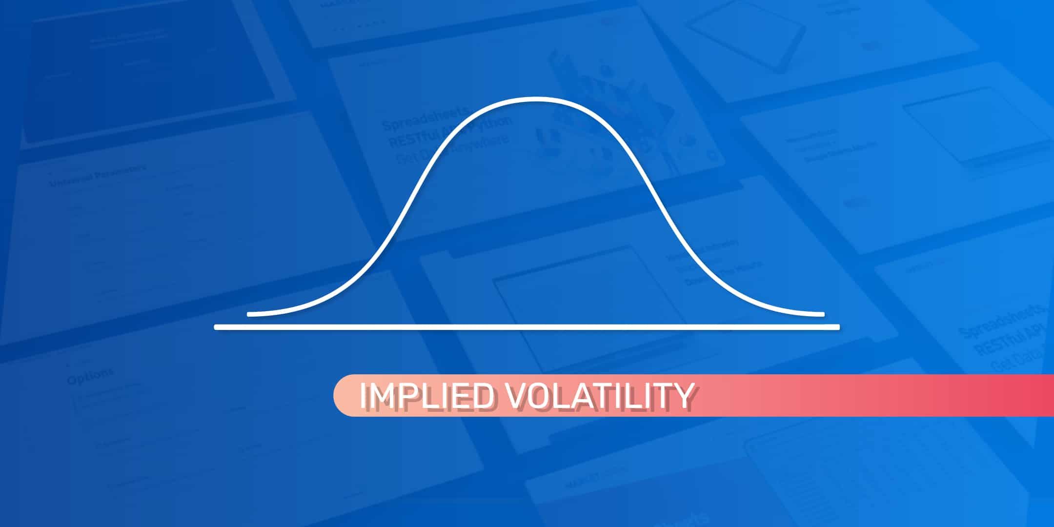 How To Calculate Implied Volatility In Your Spreadsheet
